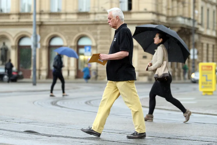 Ki&scaron;a iznenadila Zagrepčane
