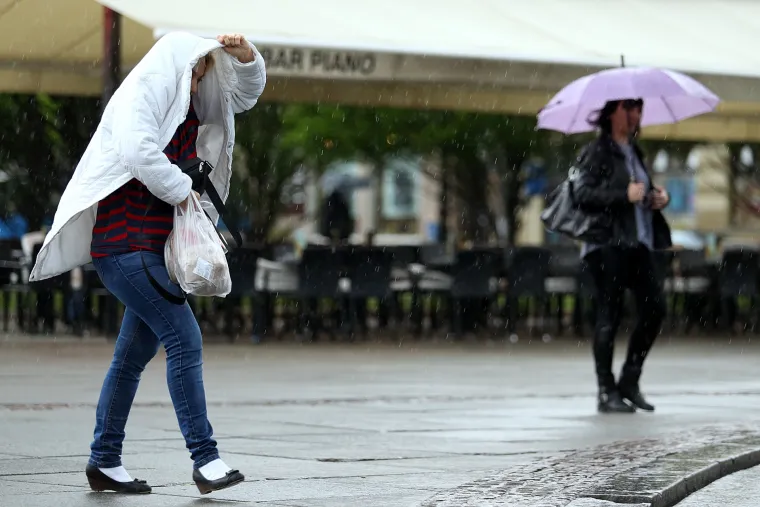 Ki&scaron;a iznenadila Zagrepčane