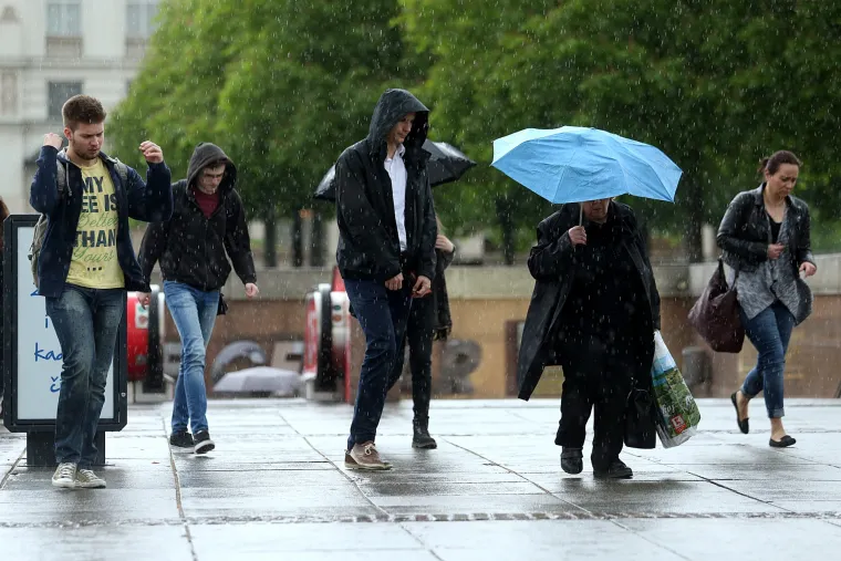 Ki&scaron;a iznenadila Zagrepčane