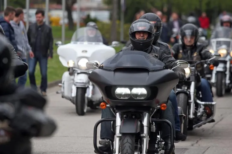 ZAGREB AUTO SHOW: Članovi Harley-Davidson kluba u vožnji po Zagrebu