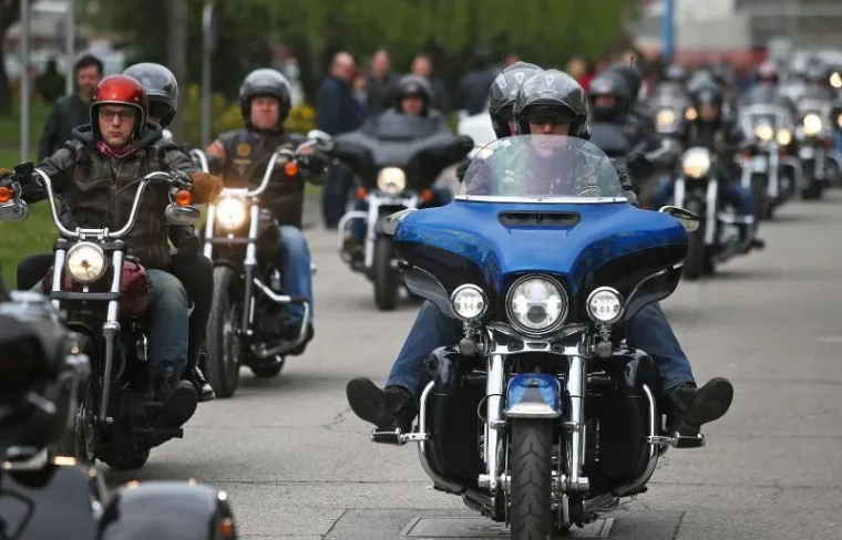 ZAGREB AUTO SHOW: Članovi Harley-Davidson kluba u vožnji po Zagrebu