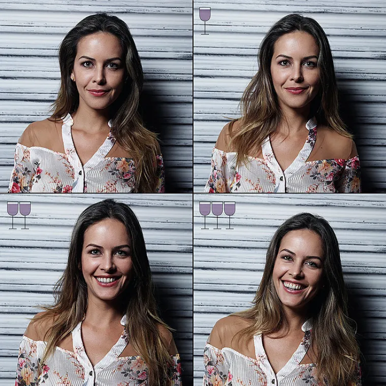 VINO RADI ČUDA: Pogledajte &scaron;to se događa ljudskom licu nakon samo tri ča&scaron;e