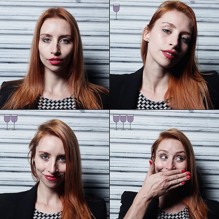 VINO RADI ČUDA: Pogledajte &scaron;to se događa ljudskom licu nakon samo tri ča&scaron;e