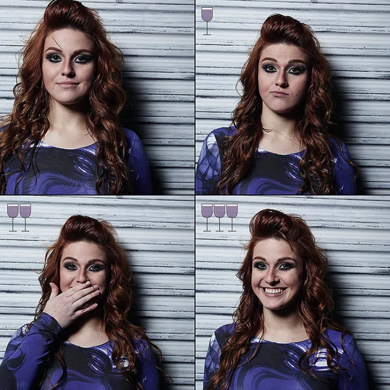 VINO RADI ČUDA: Pogledajte &scaron;to se događa ljudskom licu nakon samo tri ča&scaron;e