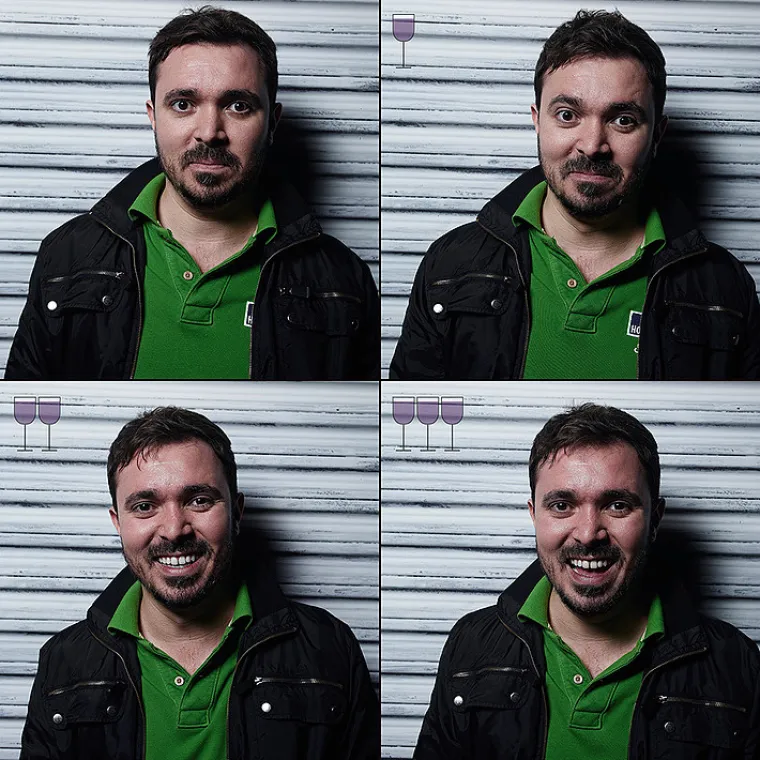 VINO RADI ČUDA: Pogledajte &scaron;to se događa ljudskom licu nakon samo tri ča&scaron;e