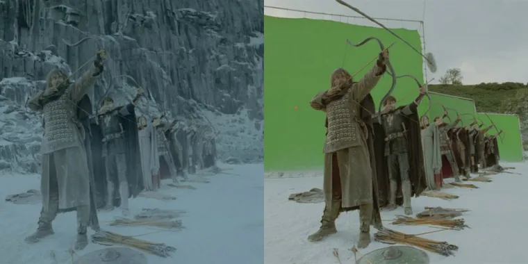 Cijeli život je bio laž: pogledajte filmske scene prije i poslije posebnih efekata