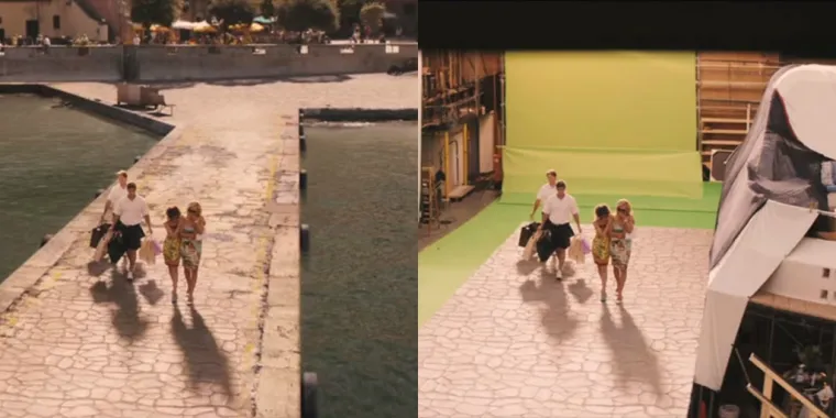 Cijeli život je bio laž: pogledajte filmske scene prije i poslije posebnih efekata