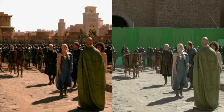 Cijeli život je bio laž: pogledajte filmske scene prije i poslije posebnih efekata