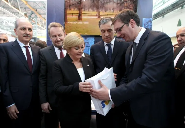 Kolinda i Vučić se susreli u Mostaru