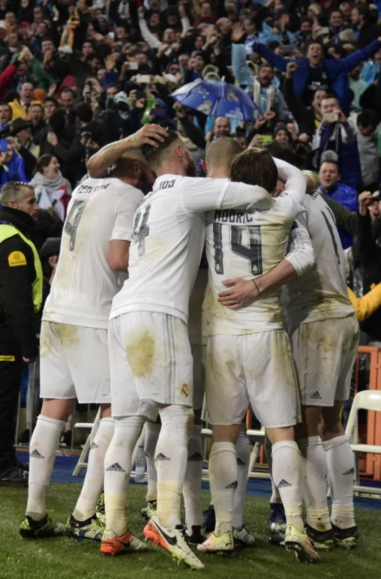 Los Blancosi su tako uspjeli nadoknaditi zaostatak iz prve utakmice od 2-0.