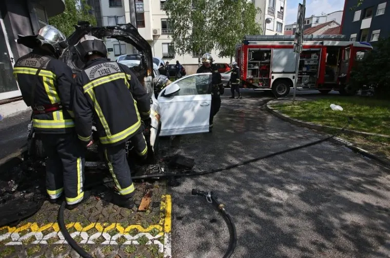 Zapaljen Audi Q7 na Vrbiku