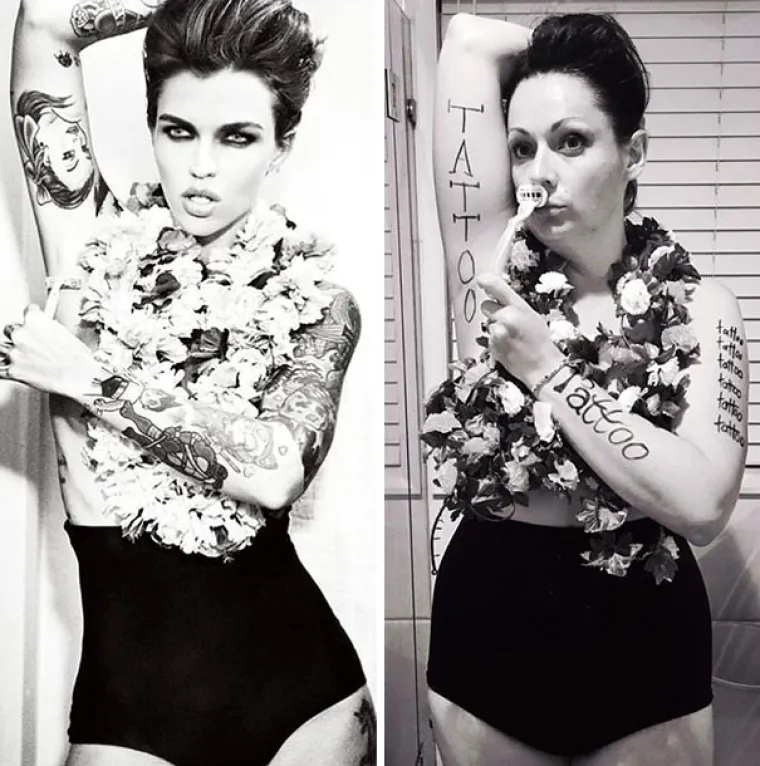 Nema koga nije 'skinula': komičarka urnebesno rekreira fotografije celebrityja na Instagramu