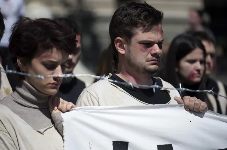 '&Scaron;ETNJA ISTINE': U Beogradu održan prosvjed povodom 75 godina od osnivanja logora Jasenovac