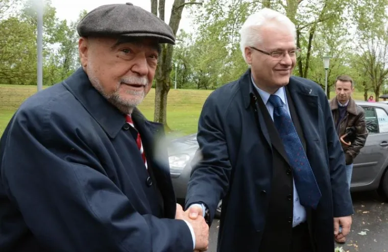 Mesić, Josipović i Milanović u Jasenovcu