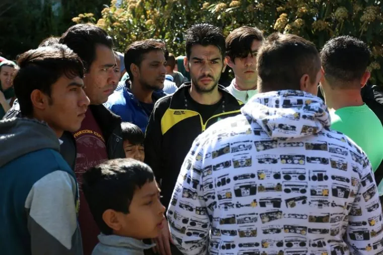 Prosvjed izbjeglica smještenih u Porinu: 'Hrvatska nas tretira kao životinje'