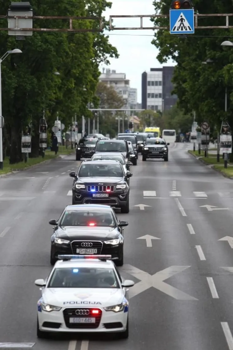 Dolazak Recepa Tayyipa Erdogana u Zagreb
