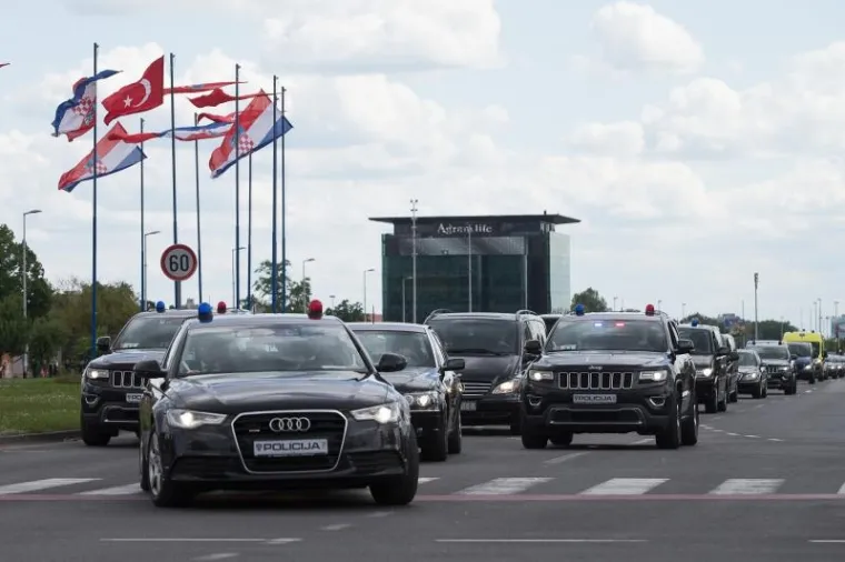 Dolazak Recepa Tayyipa Erdogana u Zagreb