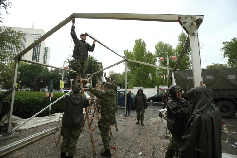 Rastavljanje &scaron;atora u Savskoj