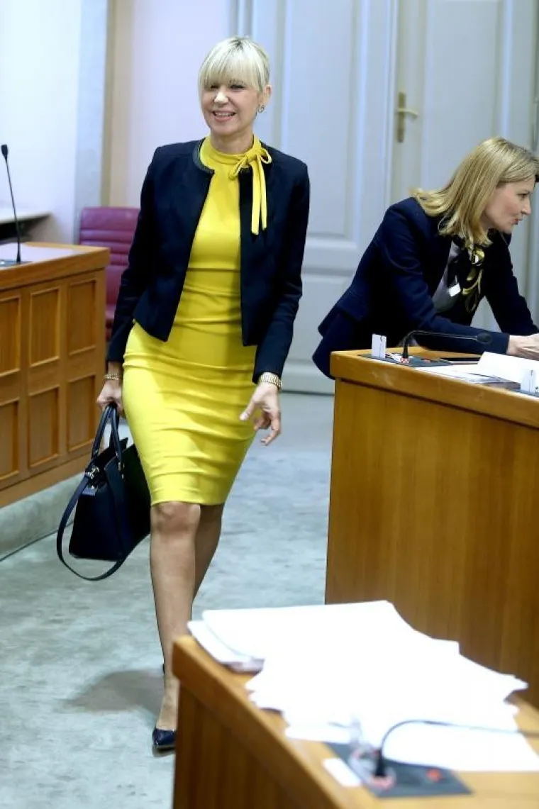 MODA NA SJEDNICI SABORA: SDP-ovka obukla Zarinu haljinu, mostovac domoljublje dokazao zanimljivim detaljem