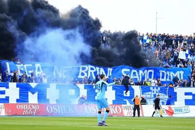 Hajduk izgubio u paklenoj atmosferi Gradskog vrta