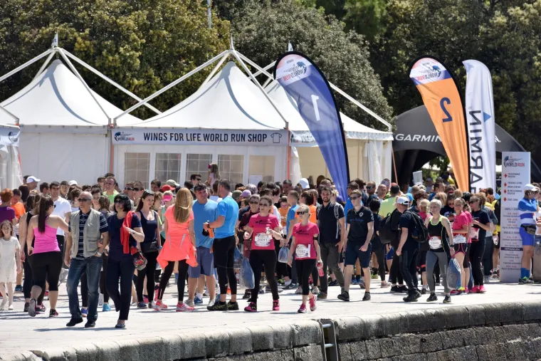 'Trčimo za one koji ne mogu': u Zadru održana međunarodna utrka 'Wings for Life'
