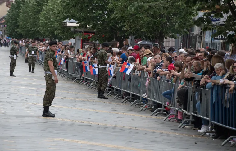 Vojnom paradom obilježen Dan pobjede nad fa&scaron;izmom i Dan vojske Srbije