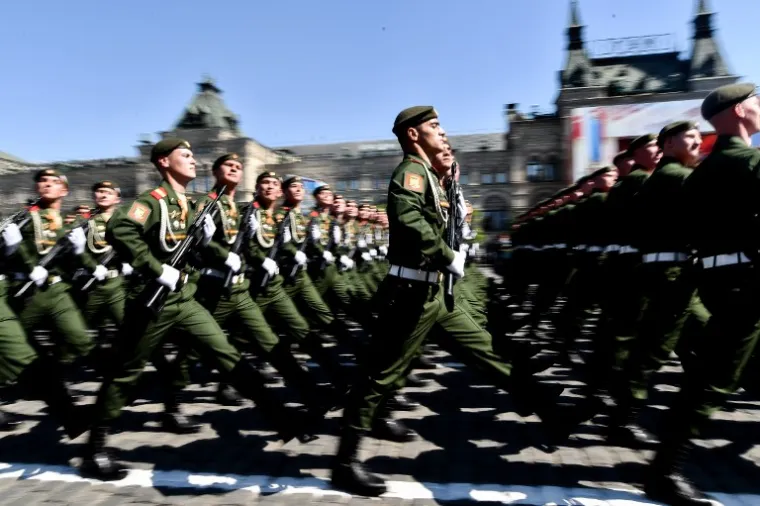 Spektakularna vojna parada u Moskvi