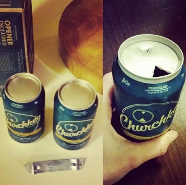 Pivo bez ugrađenog otvarača: Hipsteri obožavaju otvarati pivo kako su to činili njihovi pradjedovi &ndash; pomoću metalnog &scaron;iljka o&scaron;trih rubova