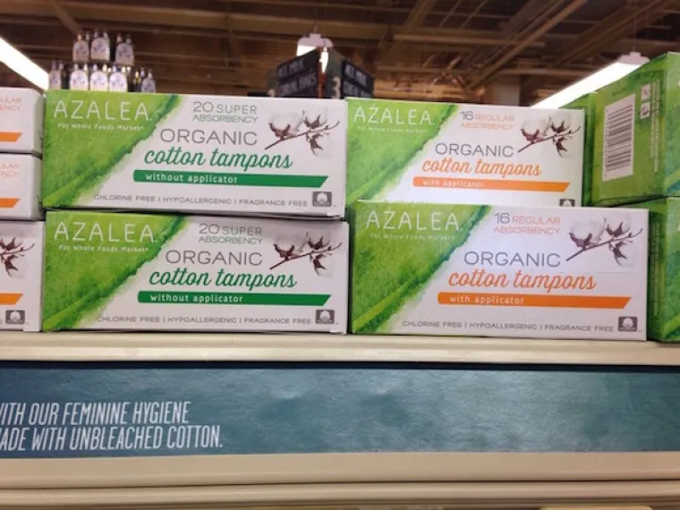 Organski tamponi: 'Sve &scaron;to dira te usne mora biti organsko. Sve'