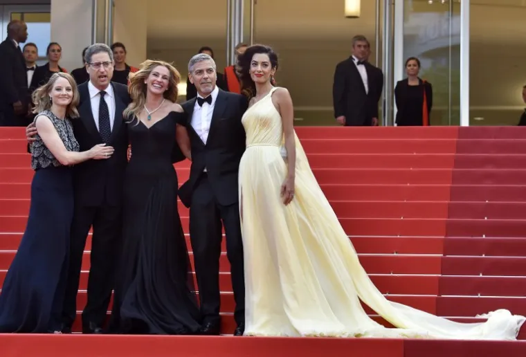 Par je pozirao s ostalim celebrityjima koji su došlu u Cannes povodom Filmskog festivala