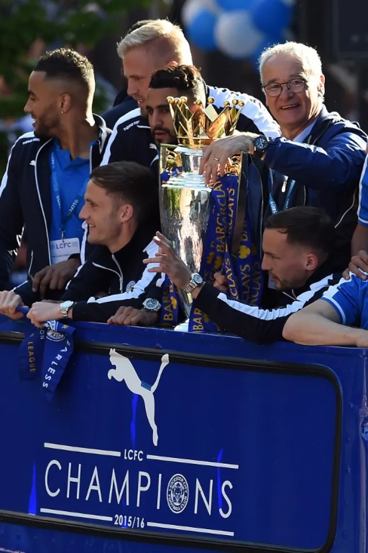 Nogometa&scaron;i novog prvaka Engleske uživali su u danu za pamćenje.