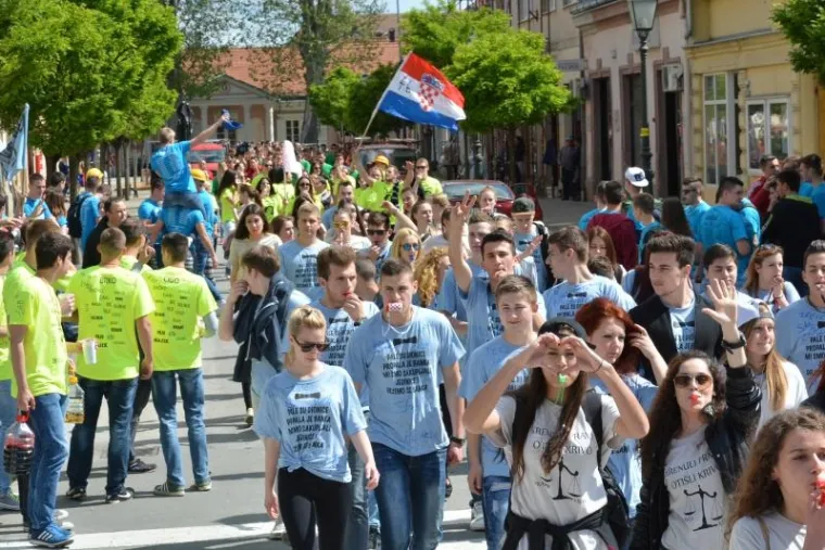 NORIJADA: Tisuće mladih okupirale ulice Zagreba i Hrvatske