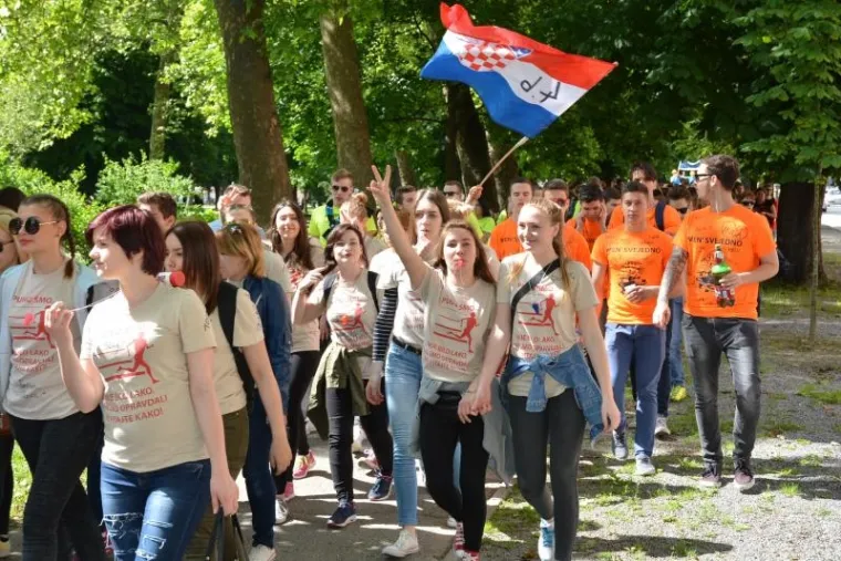 NORIJADA: Tisuće mladih okupirale ulice Zagreba i Hrvatske