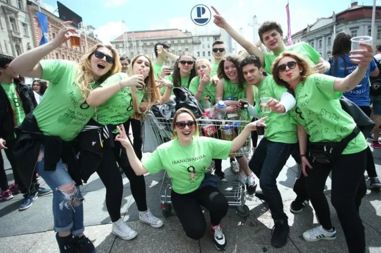 NORIJADA: Tisuće mladih okupirale ulice Zagreba i Hrvatske