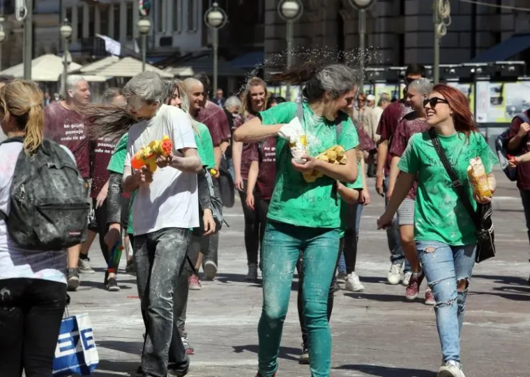 NORIJADA: Tisuće mladih okupirale ulice Zagreba i Hrvatske