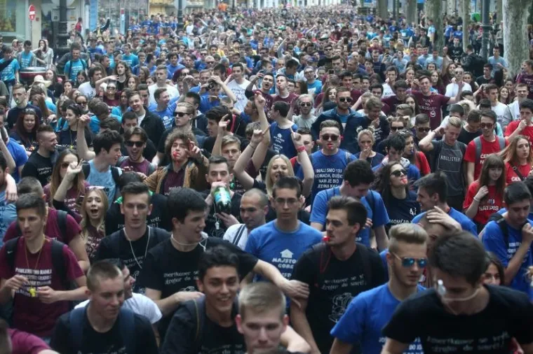 NORIJADA: Tisuće mladih okupirale ulice Zagreba i Hrvatske