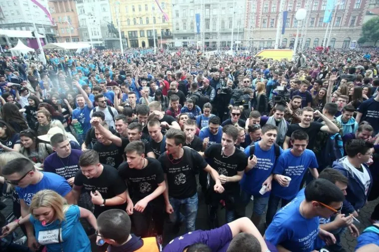 NORIJADA: Tisuće mladih okupirale ulice Zagreba i Hrvatske