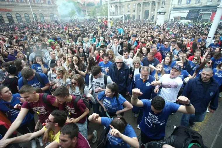 NORIJADA: Tisuće mladih okupirale ulice Zagreba i Hrvatske