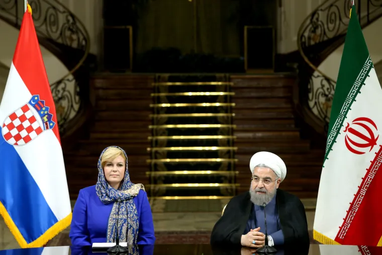 Hrvatska predsjednica Kolinda Grabar-Kitarović u službenoj posjeti Iranu