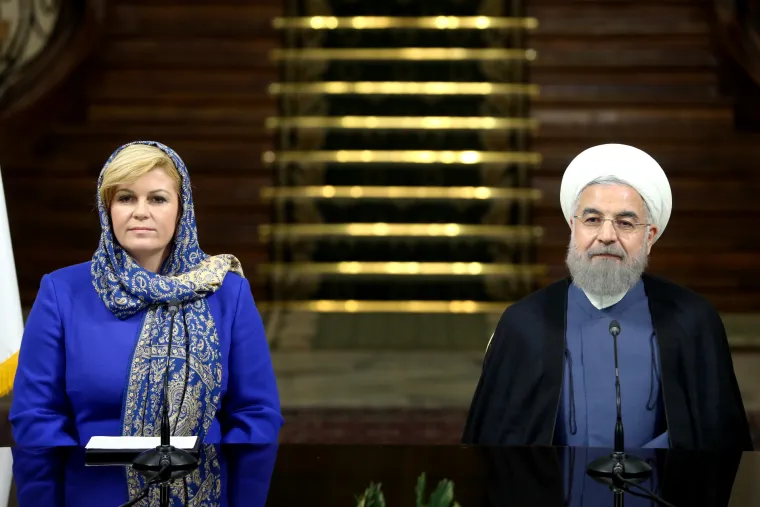 Hrvatska predsjednica Kolinda Grabar-Kitarović u službenoj posjeti Iranu