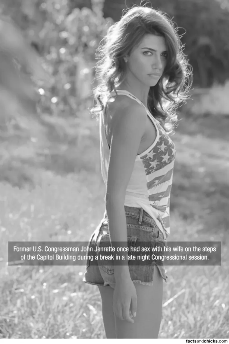 Biv&scaron;i američki kongresnik John Jenrette jednom se sa svojom suprugom poseksao na stepenicama zgrade Kongresa tijekom stanke noćne sjednice