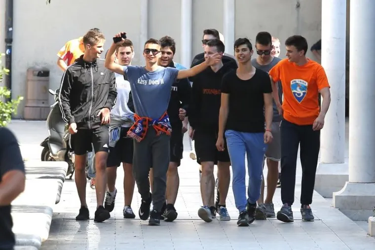SVI SU NA NOGAMA: &Scaron;ibenik zahvatilo navijačko ludilo kakvo ovaj grad ne pamti