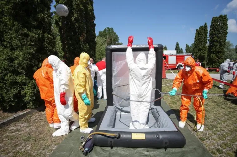 U Zagrebu je održana pokazna vježba za slučaj nuklearne nesreće