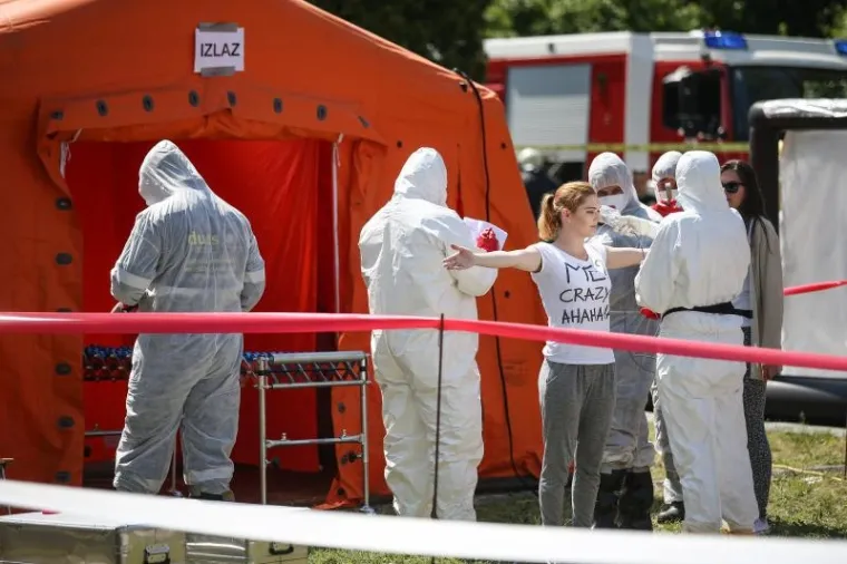 U Zagrebu je održana pokazna vježba za slučaj nuklearne nesreće