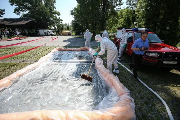 U Zagrebu je održana pokazna vježba za slučaj nuklearne nesreće