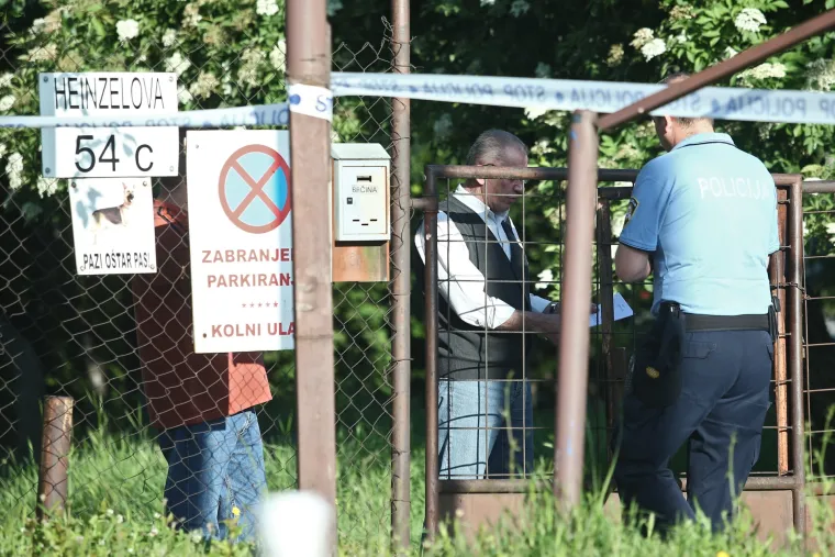 Prisilna deložacija obitelji Brčina čija kuća smeta proširenju Branimirove ulice