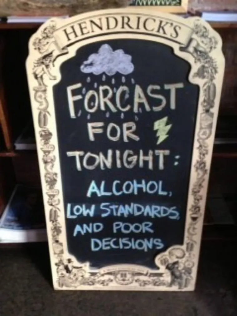 Ako ste proveli vikend u skladu s ovom 'prognozom', onda dobro razumijete svu težinu situacije koja uslijedi nakon utapanja u alkoholu