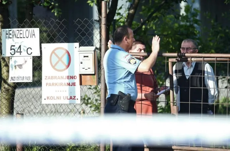 POLICIJA OGRADILA PODRUČJE: Prisilna deložacija obitelji Brčina