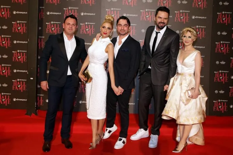 Jo&scaron;ko Čagalj sa suprugom, Danijela Martinović, Petar Gra&scaron;o