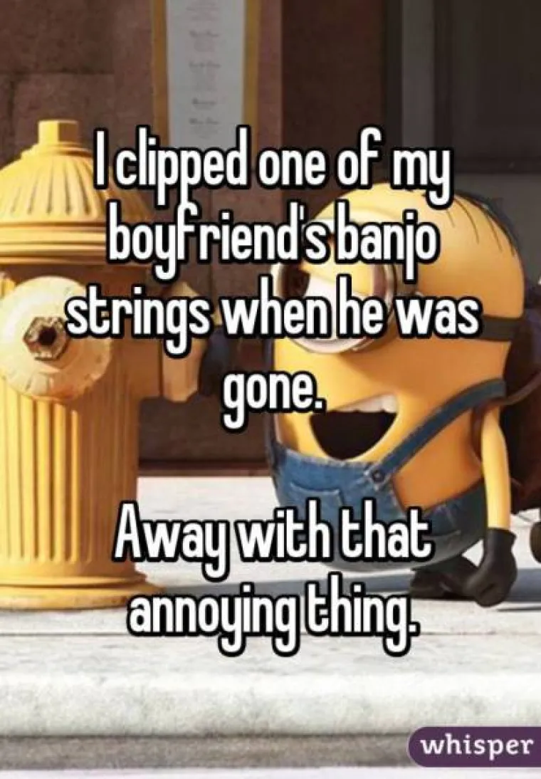 Odrezala sam dečku žice na bendžu jer mi ga se vi&scaron;e nije dalo slu&scaron;ati.